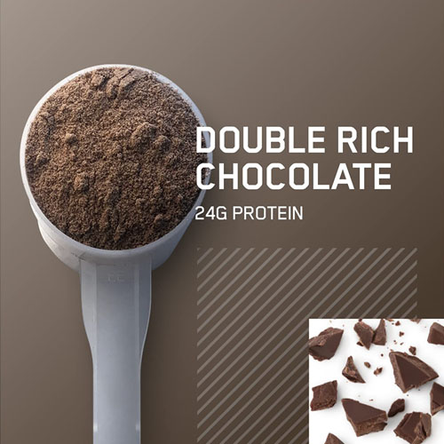 پودر پروتئین وی اپتیموم نوتریشن شکلات دوبل