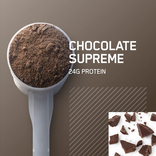 پودر پروتئین کازئین اپتیموم نوتریشن شکلاتی