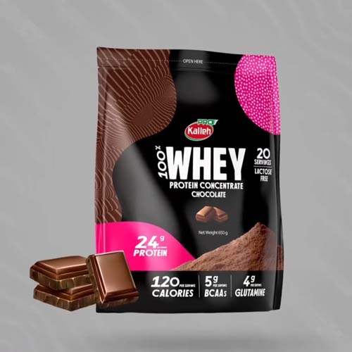 پودر پروتئین وی کاله 650 گرمی
 شکلاتی